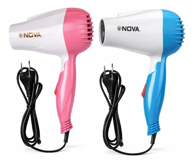 Secador de Pelo Portátil y Plegable Nova Nv.1290 de 1.000W.