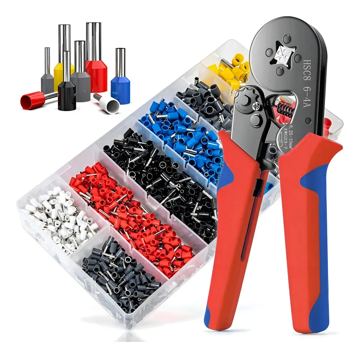 Set Alicate Crimpador MCASA +1200 Terminales