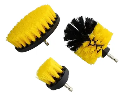 Set De 3 Cepillos De Limpieza Para Taladro | C9963