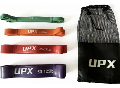 Set de 5 Bandas Elásticas de Resistencia para Entrenamiento