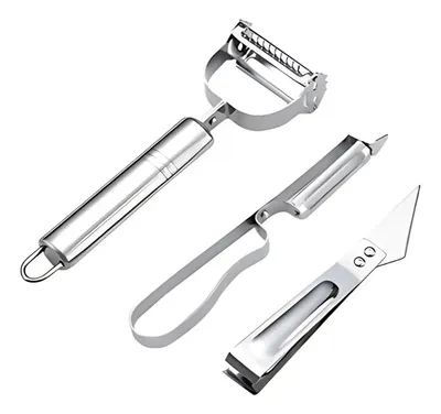 Set de Pelador de Vegetales de 3 Piezas