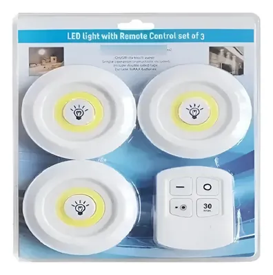 Set x 3 De Luces Led Con Control Remoto | C1177