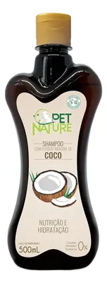 Shampoo para Perros y Gatos Aroma Coco de 500 Ml.