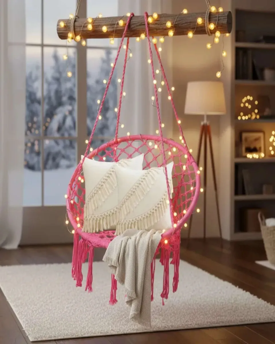Silla Hamaca Colgante + Cojines | C99993