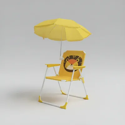 Silla Plegable De Niño Con Paragua Diseños | C362
