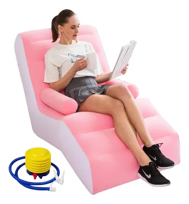 Sillón Inflable Puff Portátil | JS1346