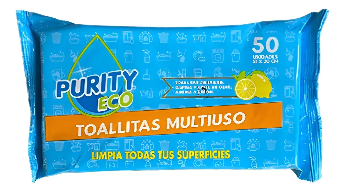 Toallas Desinfectantes Multiuso | DT1022