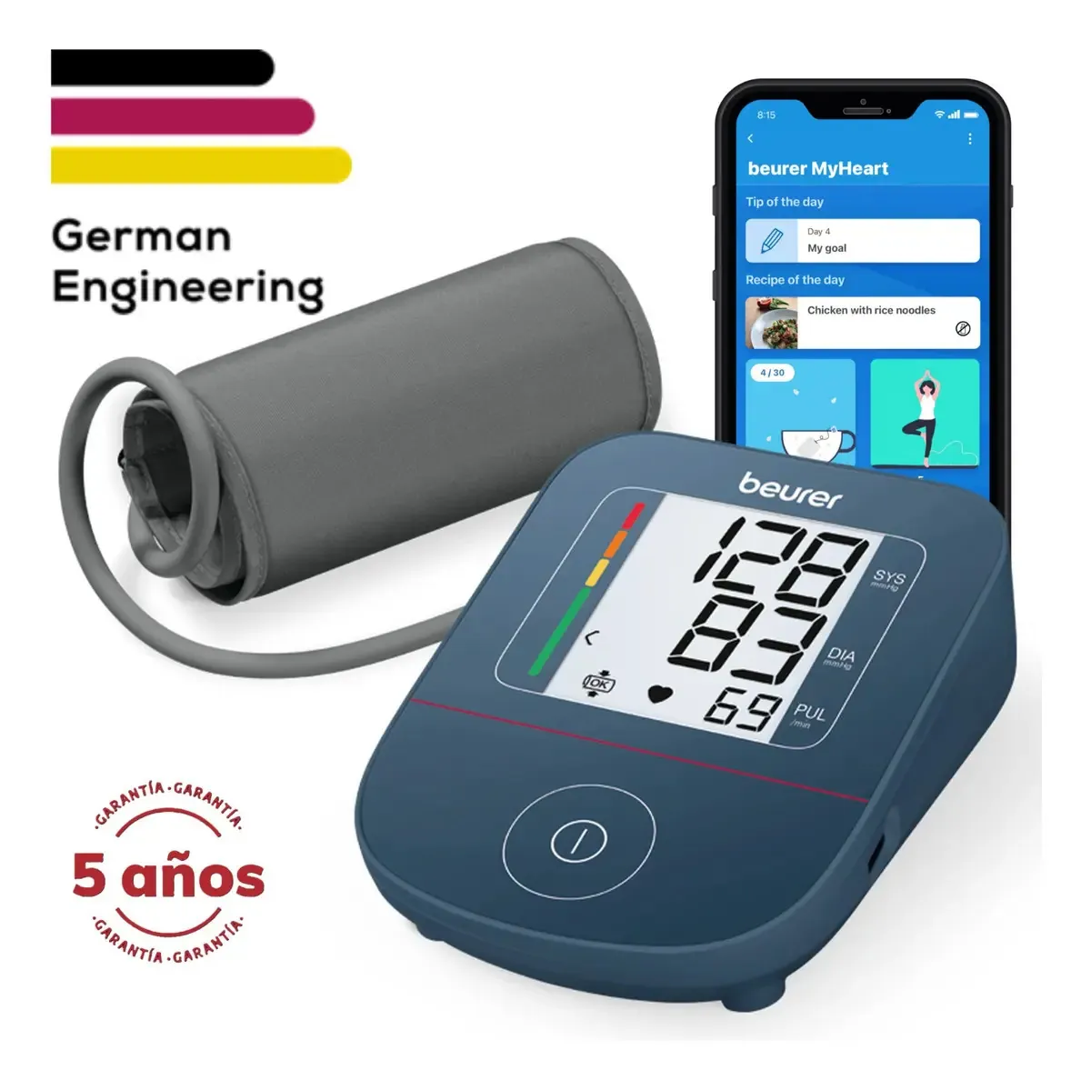 Toma Presion Digital Brazo Con Tensiometro | C2291