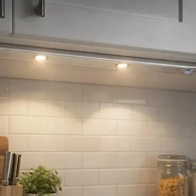 Tubo Led Aplique Rectangular con Sensor de Movimiento de 30 Cms.