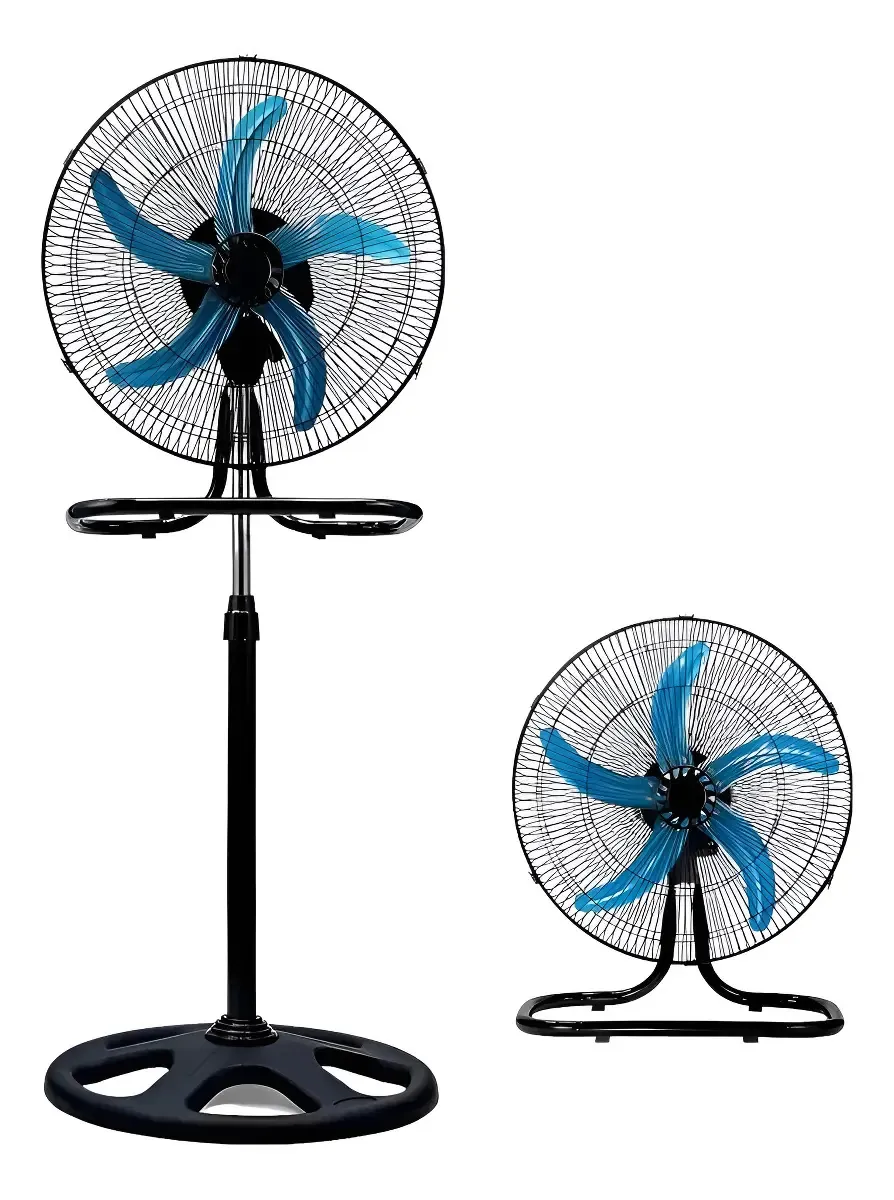 Ventilador de 5 Aspas 3 en 1 de 18″ Negro