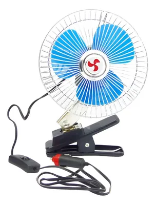 Ventilador para Auto Metálico de 6" | C6623
